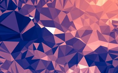 Düşük Poli arka plan, geometri üçgen