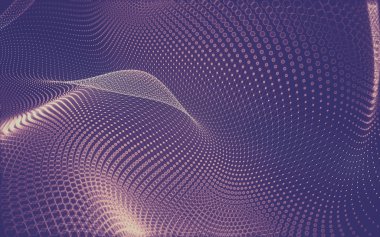 Çokgen alanı düşük Poli koyu arka plan, 3d render