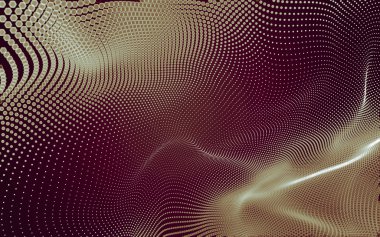 Çokgen alanı düşük Poli koyu arka plan, 3d render