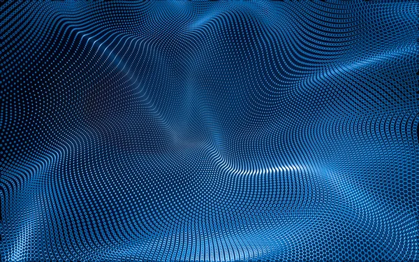 Çokgen alanı düşük Poli koyu arka plan, 3d render