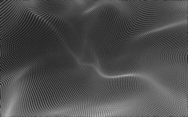 Çokgen alanı düşük Poli koyu arka plan, 3d render