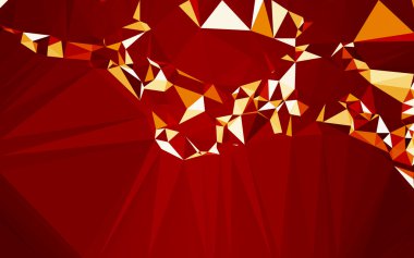 Düşük Poli arka plan, geometri üçgen