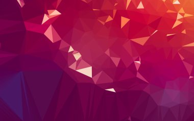 Düşük Poli arka plan, geometri üçgen