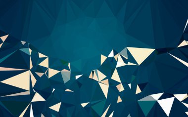 Düşük Poli arka plan, geometri üçgen