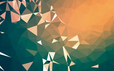 Düşük Poli arka plan, geometri üçgen