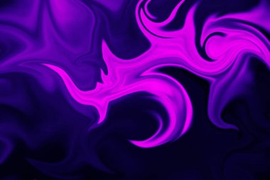 Renkli sıvı kalemin soyut arkaplanı. Sıvı akriliğin soyut dokusu.