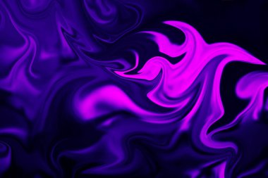 Renkli sıvı kalemin soyut arkaplanı. Sıvı akriliğin soyut dokusu.