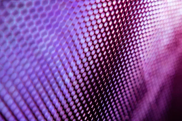 Yakın plan LED bulanık ekran. LED yumuşak odak arkaplanı. Tasarım için soyut arkaplan ideali.