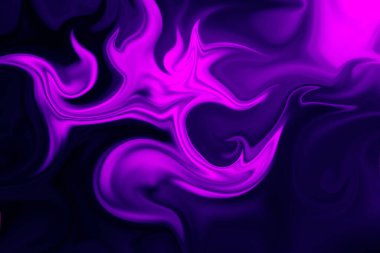 Renkli sıvı kalemin soyut arkaplanı. Sıvı akriliğin soyut dokusu.