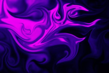 Renkli sıvı kalemin soyut arkaplanı. Sıvı akriliğin soyut dokusu.