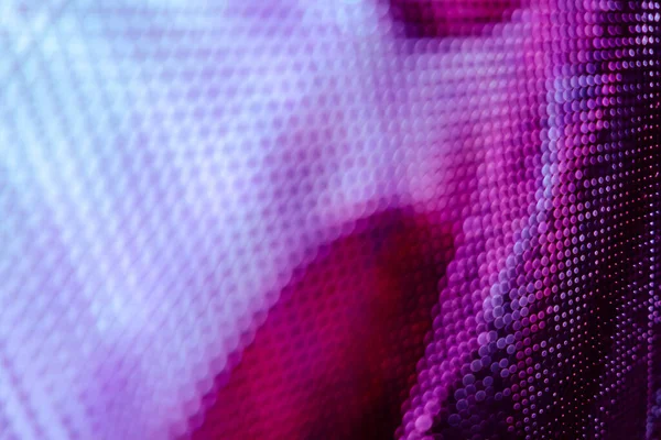 Yakın plan LED bulanık ekran. LED yumuşak odak arkaplanı. Tasarım için soyut arkaplan ideali.