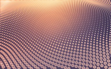 Soyut arkaplan. Çokgen şekilli molekül teknolojisi, noktaları ve çizgileri birleştiriyor. Bağlantı yapısı. Büyük veri görselleştirmesi. 