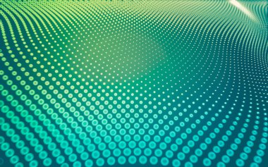 Soyut arkaplan. Çokgen şekilli molekül teknolojisi, noktaları ve çizgileri birleştiriyor. Bağlantı yapısı. Büyük veri görselleştirmesi. 