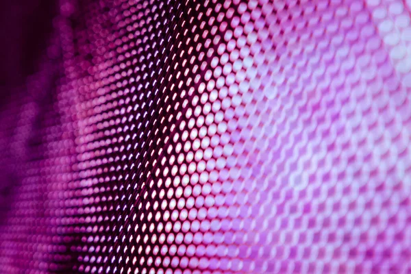 Yakın plan LED bulanık ekran. LED yumuşak odak arkaplanı. Tasarım için soyut arkaplan ideali.