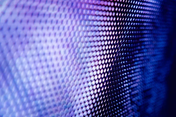 Yakın plan LED bulanık ekran. LED yumuşak odak arkaplanı. Tasarım için soyut arkaplan ideali.