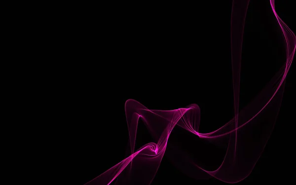 Dark Abstract Background Glowing Abstract Waves Abstract Background — Stock Photo, Image