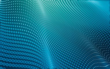 Soyut arkaplan. Çokgen şekilli molekül teknolojisi, noktaları ve çizgileri birleştiriyor. Bağlantı yapısı. Büyük veri görselleştirmesi.