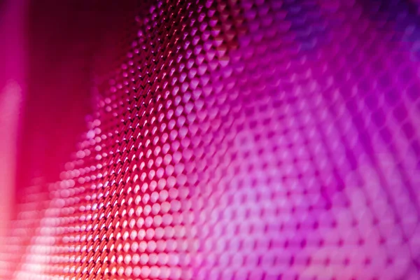 Yakın plan LED bulanık ekran. LED yumuşak odak arkaplanı. Tasarım için soyut arkaplan ideali.