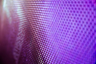 Yakın plan LED bulanık ekran. LED yumuşak odak arkaplanı. Tasarım için soyut arkaplan ideali.