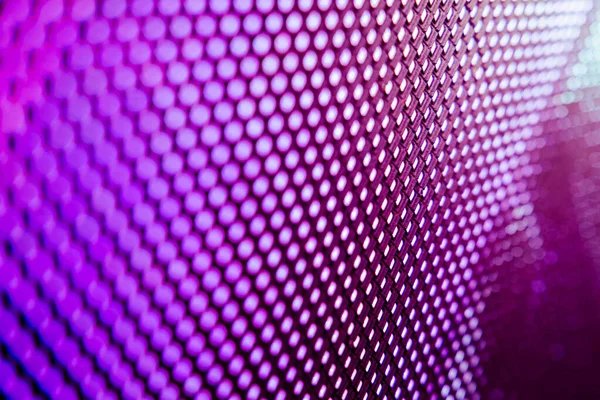 Yakın plan LED bulanık ekran. LED yumuşak odak arkaplanı. Tasarım için soyut arkaplan ideali.