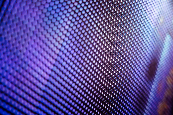 Closeup Led Tela Turva Fundo Foco Suave Led Fundo Abstrato — Fotografia de Stock