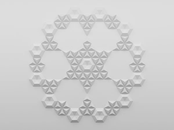 Abstrakt triangel geometrisk bakgrund illustration — Stockfoto