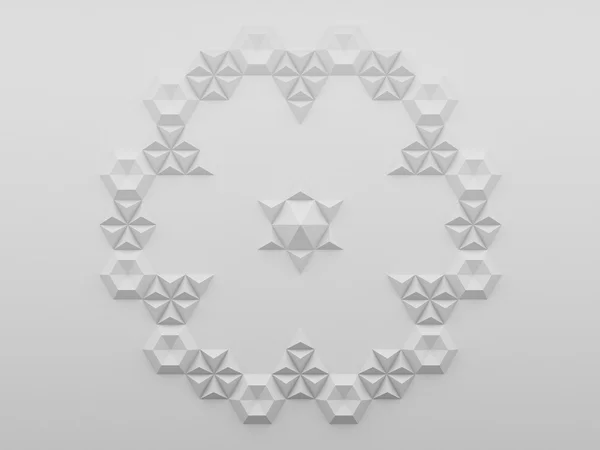 Abstrakt triangel geometrisk bakgrund illustration — Stockfoto