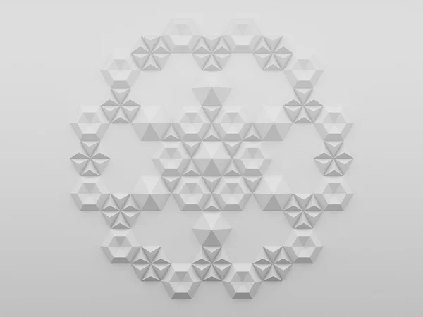 抽象的な三角形幾何学的背景イラスト — ストック写真