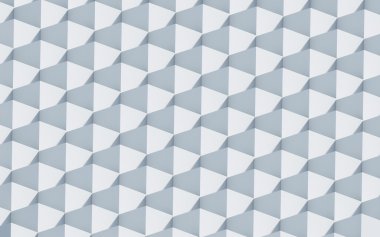 küpleri ile 3D tek renkli arka plan.