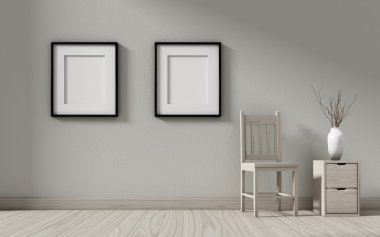 Poster vintage yenilikçi çatı iç arka plan ile alay
