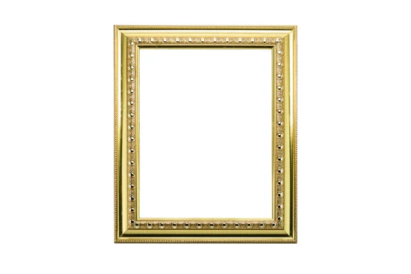 Moldura de imagem isolada no fundo branco — Fotografia de Stock