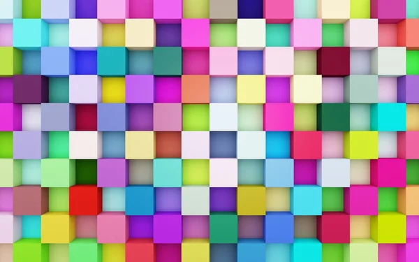 Abstraktní barevné geometrické pozadí — Stock fotografie