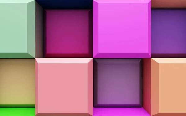 Abstrakcyjne kolorowe geometryczne tło — Zdjęcie stockowe