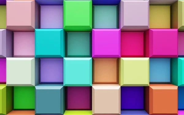 抽象的な色彩幾何学的背景 — ストック写真