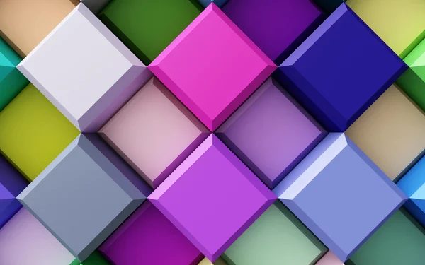 Abstraktní barevné geometrické pozadí — Stock fotografie