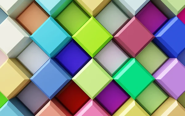 Abstract kleurrijke geometrische achtergrond — Stockfoto