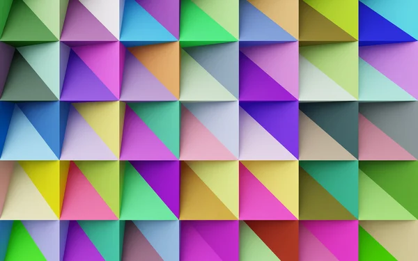 Abstrakcyjne kolorowe geometryczne tło — Zdjęcie stockowe