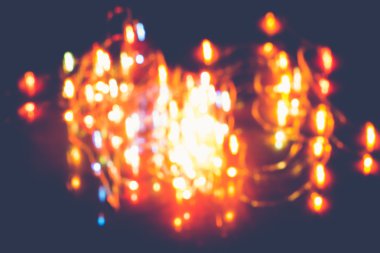 Soyut dairesel bokeh arkaplanı