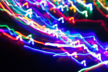 bulanık hareket benzeyen fütüristik parlayan arka plan