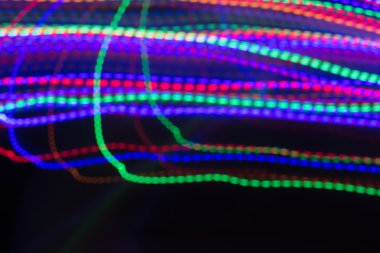 bulanık hareket benzeyen fütüristik parlayan arka plan