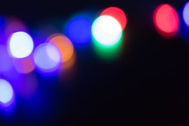 Soyut dairesel bokeh arkaplanı