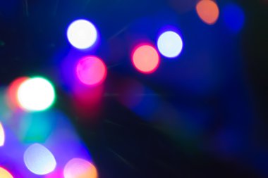 Soyut dairesel bokeh arkaplanı