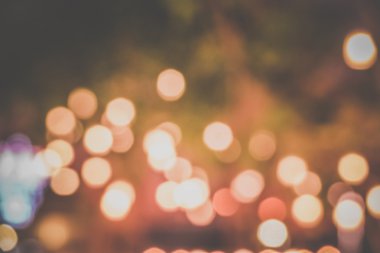 Soyut dairesel bokeh arkaplanı