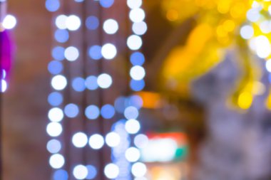 Soyut dairesel bokeh arkaplanı