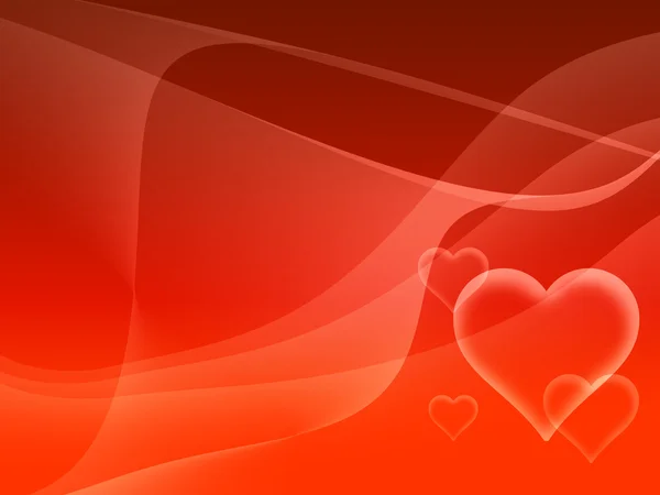 Valentine Hearts abstrakten rosa Hintergrund. — Stockfoto