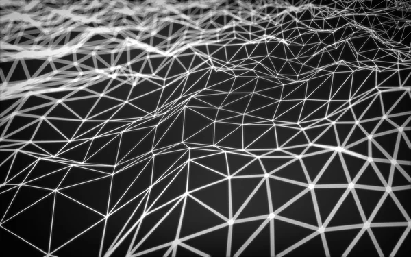 Soyut çokgen alanı düşük Poli 