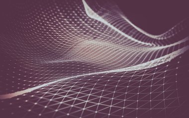 Soyut çokgen alanı düşük Poli 