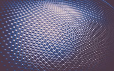 Soyut çokgen alanı düşük Poli 