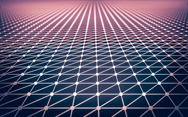 Espaço poligonal abstrato baixo poli — Fotografia de Stock
