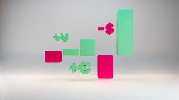 Finansal Candlestick çizelgesi. Kripto para birimi borsası. İstatistikler yükselişte. Analitik veri raporu. 3Sulandırma. Yazdırma ve web şablonları sunumu için hisse senedi pazarlaması oluşturma